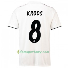 Koszulka Real Madryt Kroos 8 Domowe Koszulki Piłkarskie 2018-2019 Krótki Rękaw